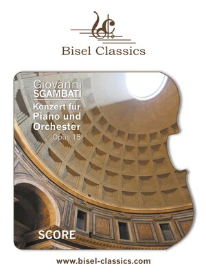 cover image of Konzert für Piano und Orchester, Opus 15